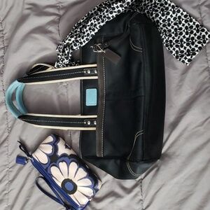 Coach bag with wallet